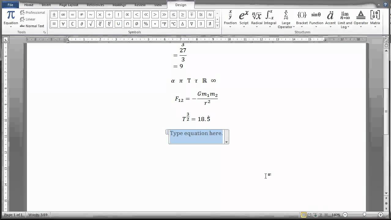 download equation editor for word