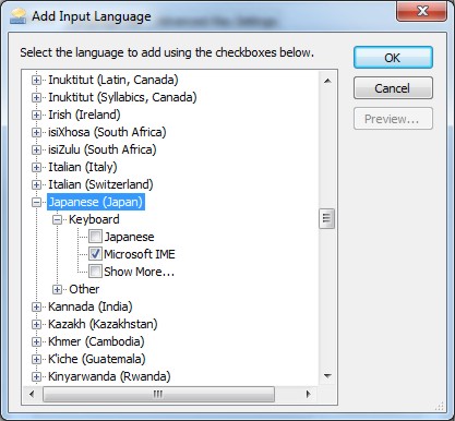 japanese language pack windows 10